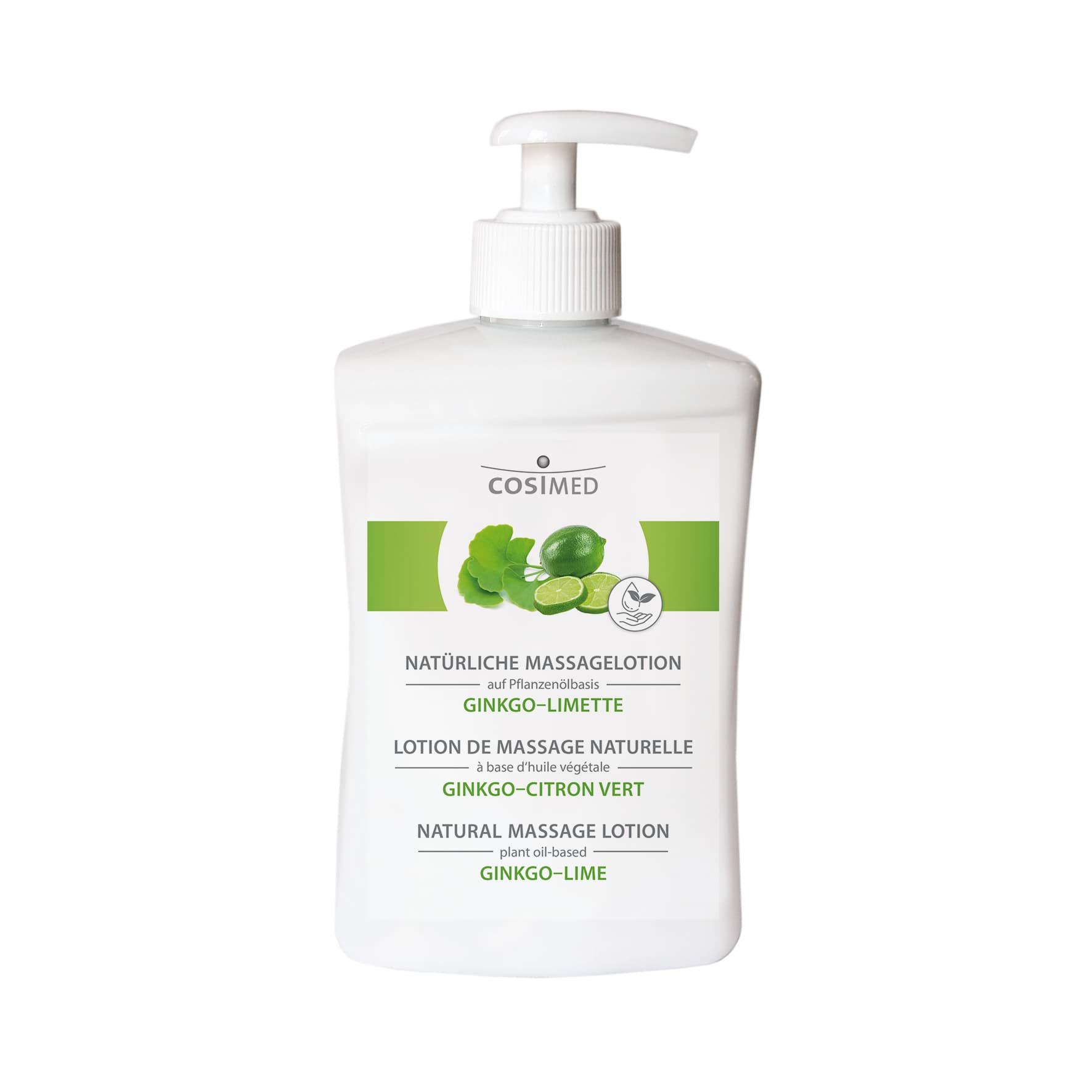 Natürliche Massagelotion Ginkgo-Limette, Bild 4